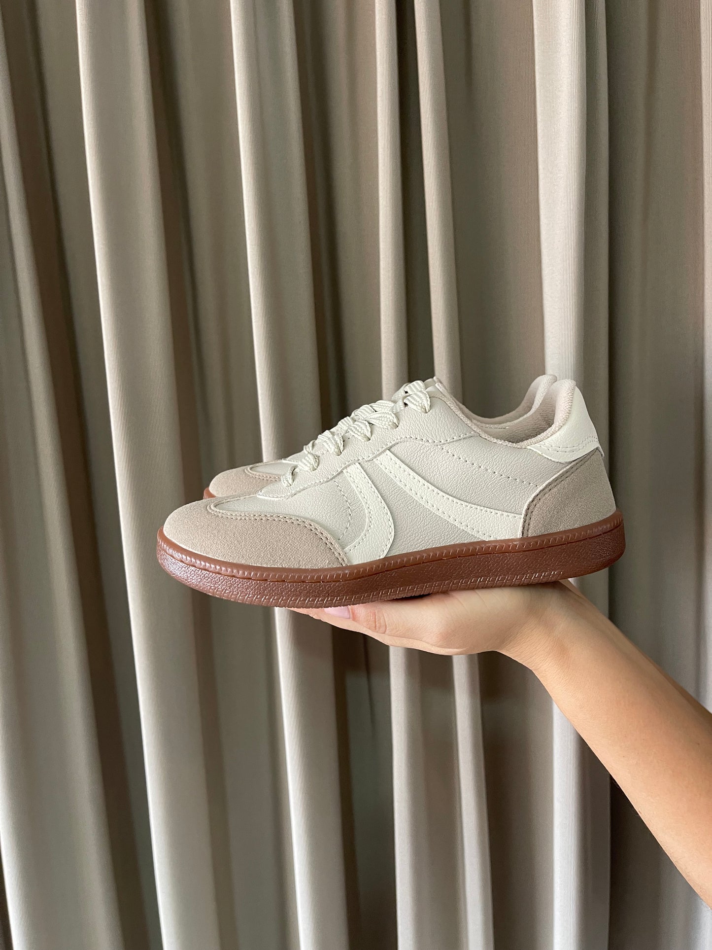 TENIS BALI ALMENDRA x VAINILLA 2CM-✩‧₊˚plantilla memory confort🧽