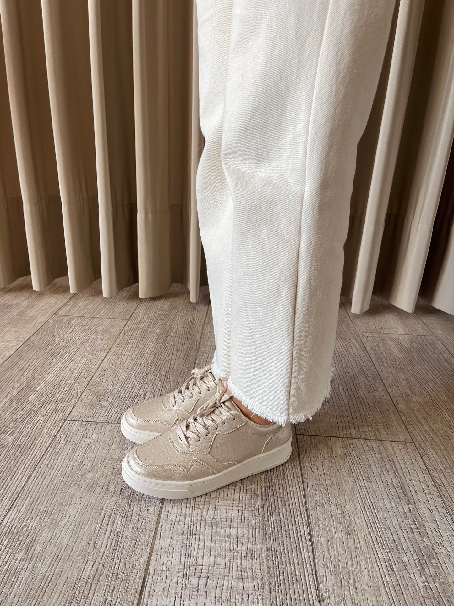 TENIS AU2512 CHAMPAGNE
