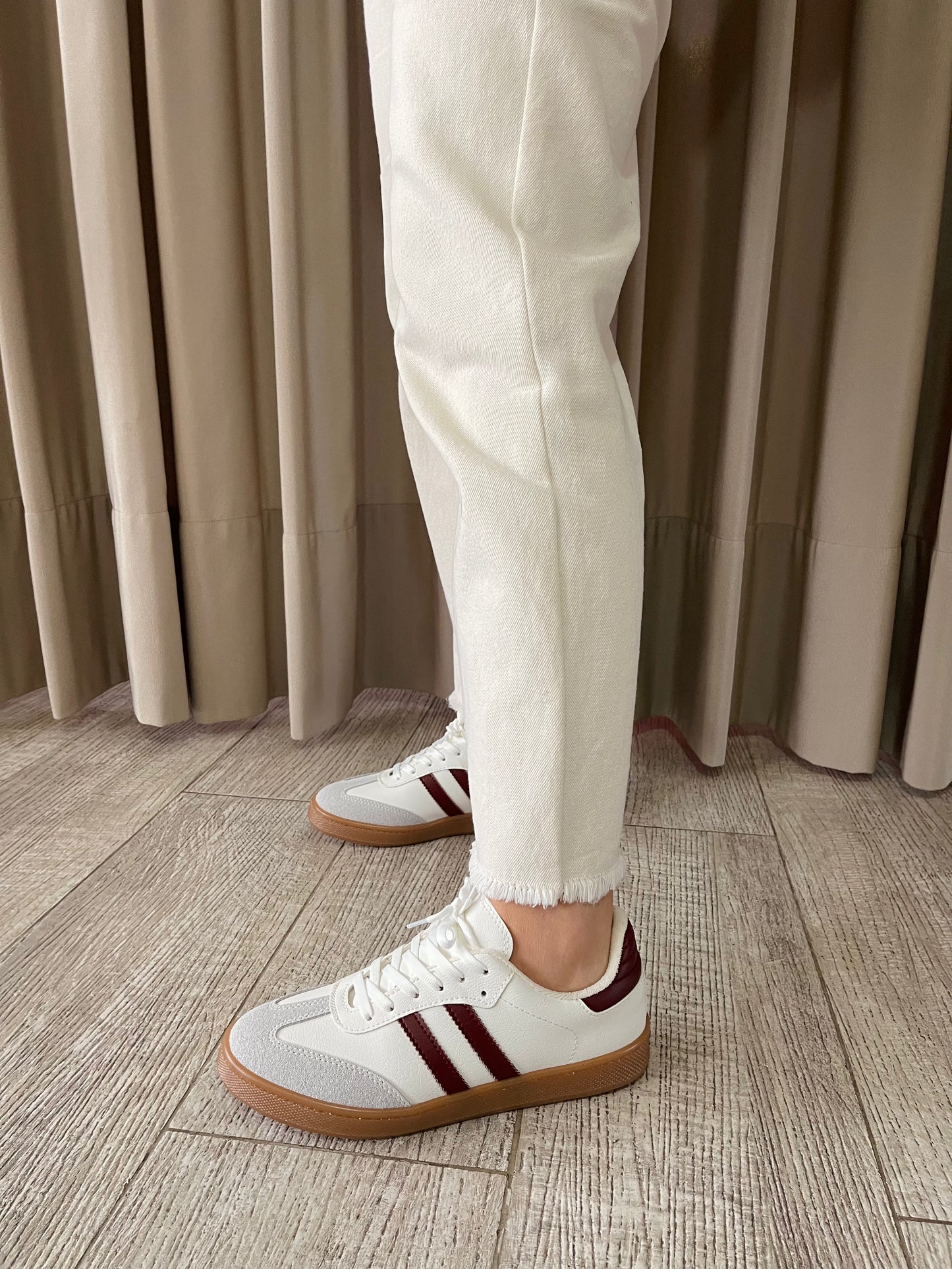 TENIS S2511 CL MARFIL X VINO