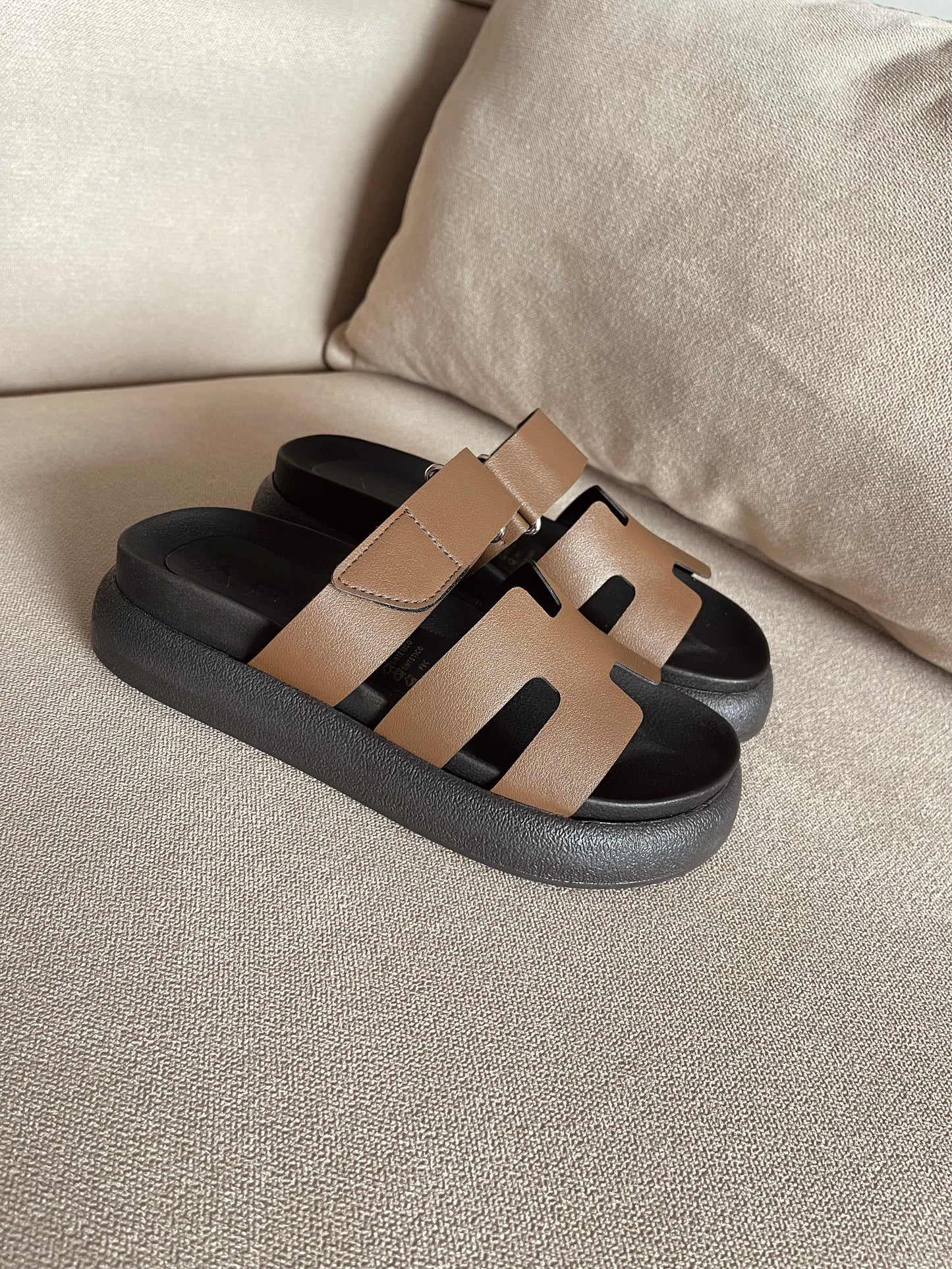 PLATAFORMA KINSHASA 4.5CM CHOCOLATE