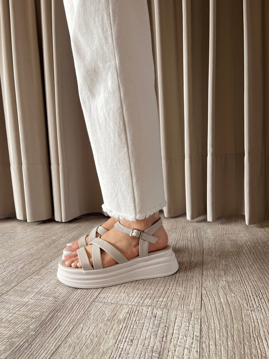 PLATAFORMA CHAD 5CMS CRUDO SEPIA