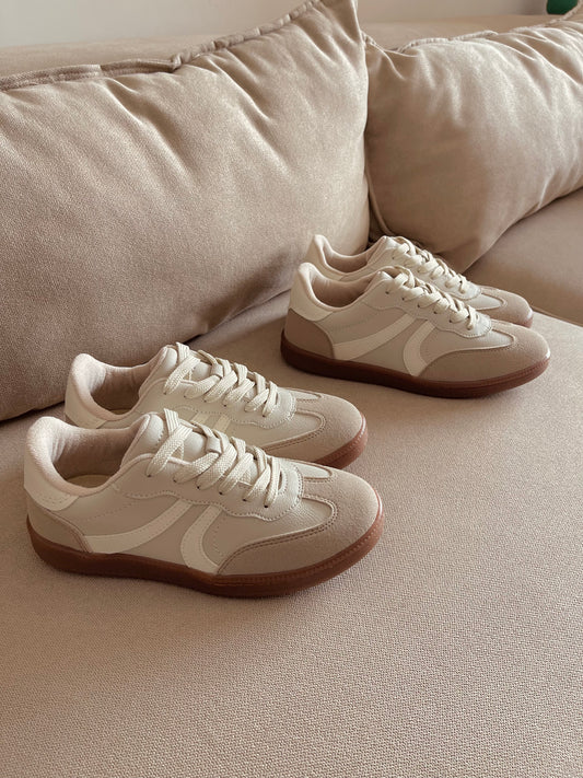 TENIS BALI ALMENDRA x VAINILLA 2CM-✩‧₊˚plantilla memory confort🧽