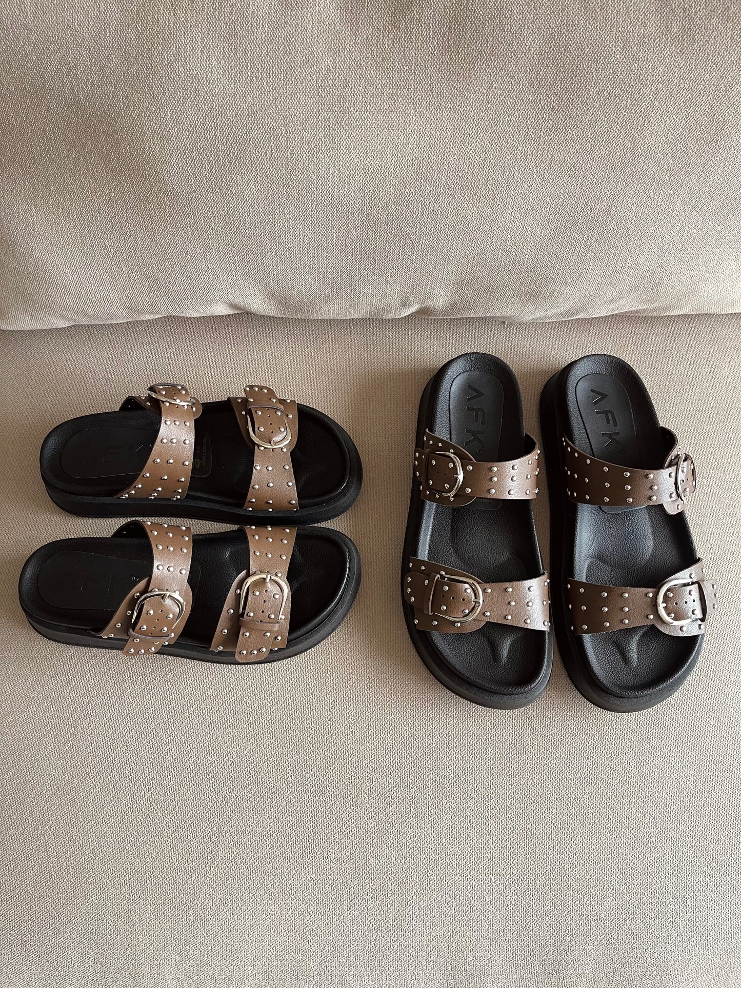 PLATAFORMA MASAI CHOCOLATE TACHE
