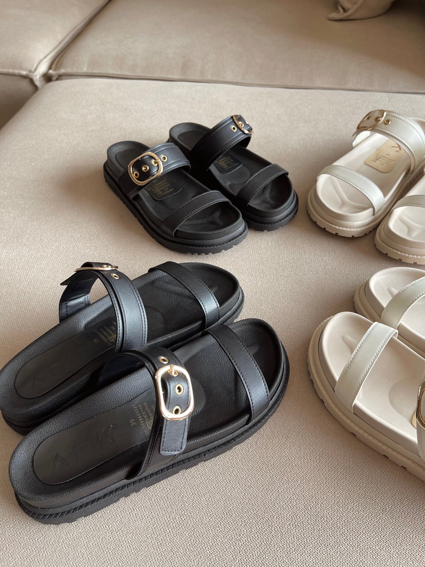 PLATAFORMA BUTEMBO 4CMS NEGRO