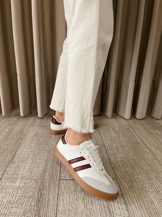 TENIS S2511 CL MARFIL X VINO