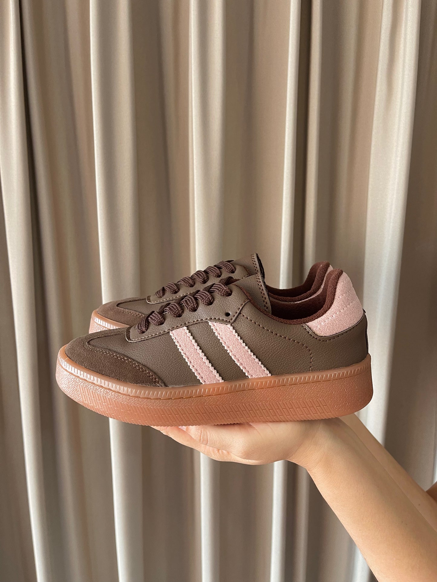 TENIS 2511S+ MOCA X NUDE
